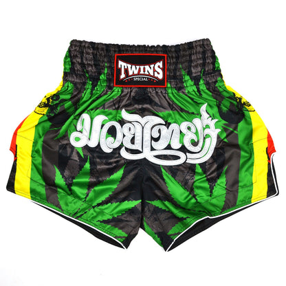 Twins Special Muaythai Shorts - GRASS