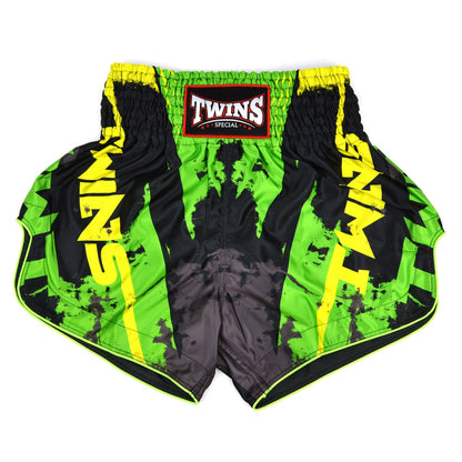 Twins Special Muaythai Shorts - CANDY Green