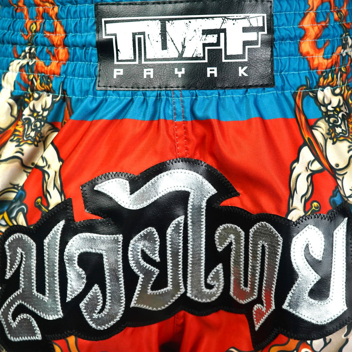 TUFF Payak Muay Thai Shorts - RMS002 - Fuujin the Wind God