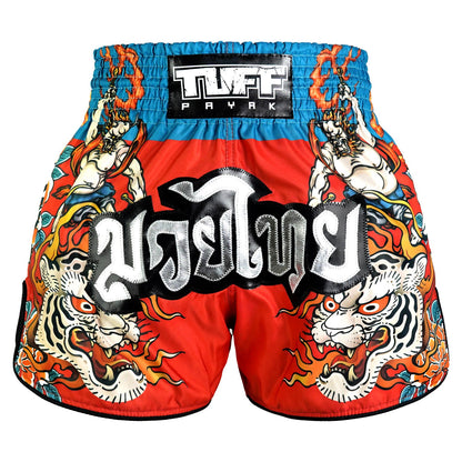 TUFF Payak Muay Thai Shorts - RMS002 - Fuujin the Wind God