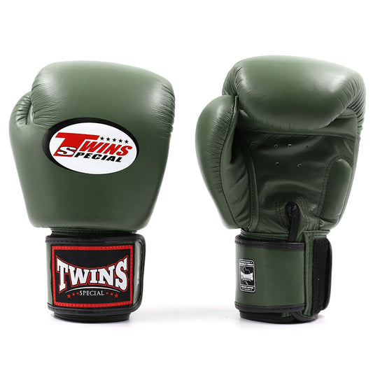 Twins Special BGVL3 Boxing Gloves - Olive