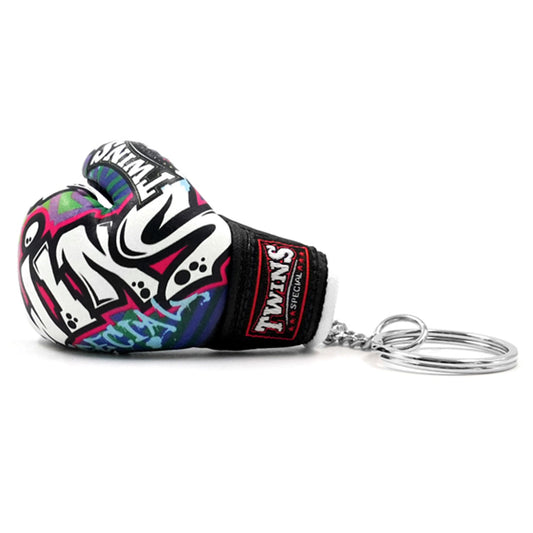 Twins Special FMBG3-68 Boxing Glove Keyring - Graffiti