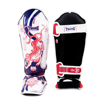 Twins Special FSGL10-67 Leather Shin Pads - Yant