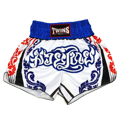 Twins Special Muaythai Shorts - LAITHAI White