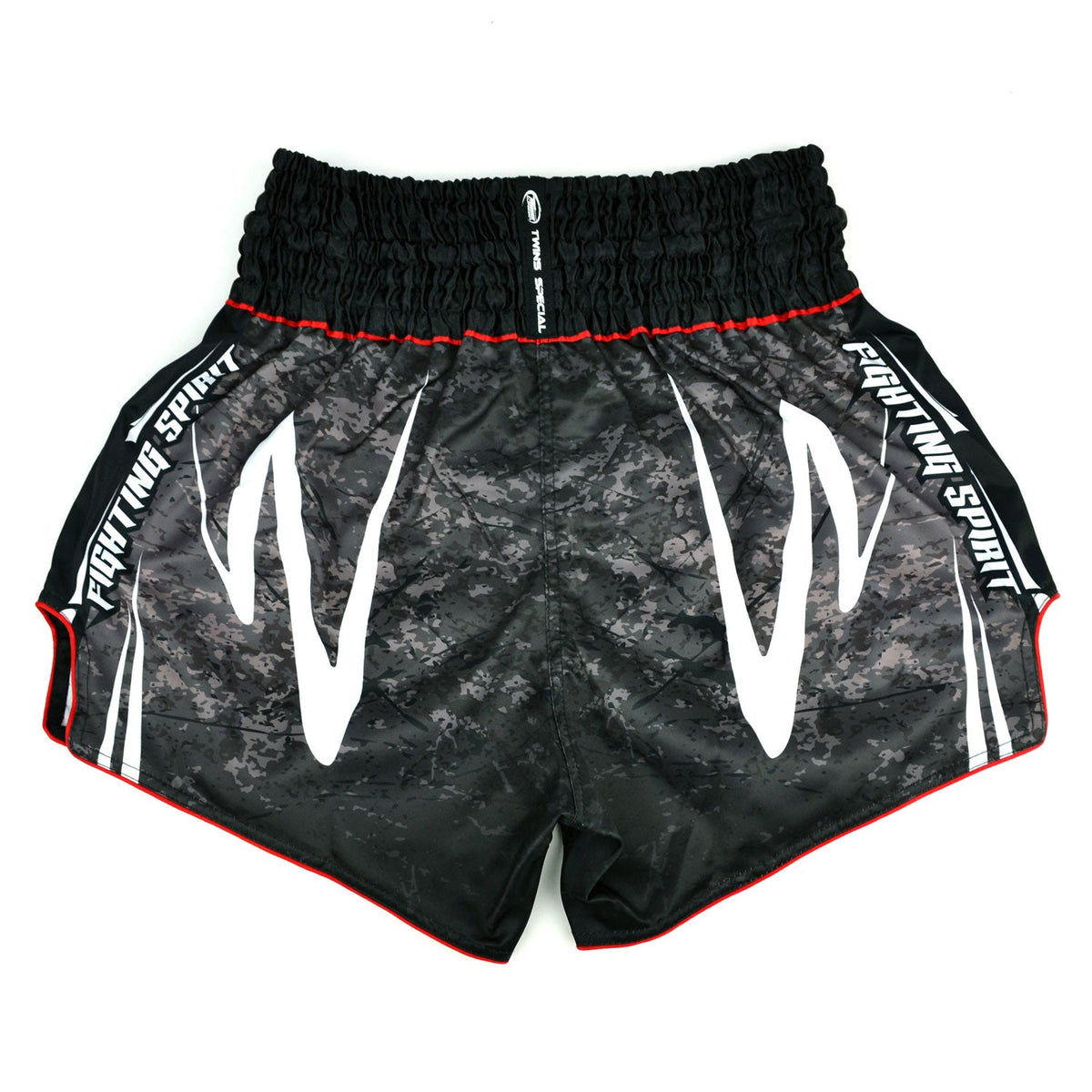 Twins Special Muaythai Shorts - RUSTY Black
