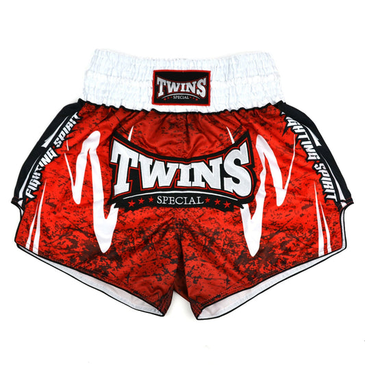 Twins Special Muaythai Shorts - RUSTY Red
