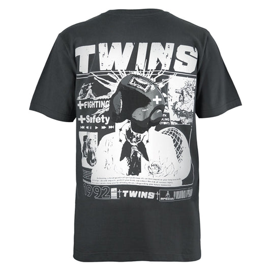 Twins Special Oversized T-Shirt - 07 - Dark Grey