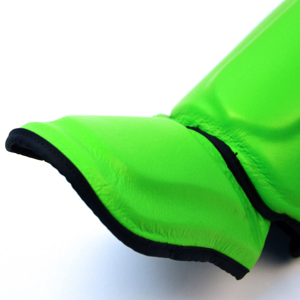 Twins Special SGL10 Leather Shin Pads - Green