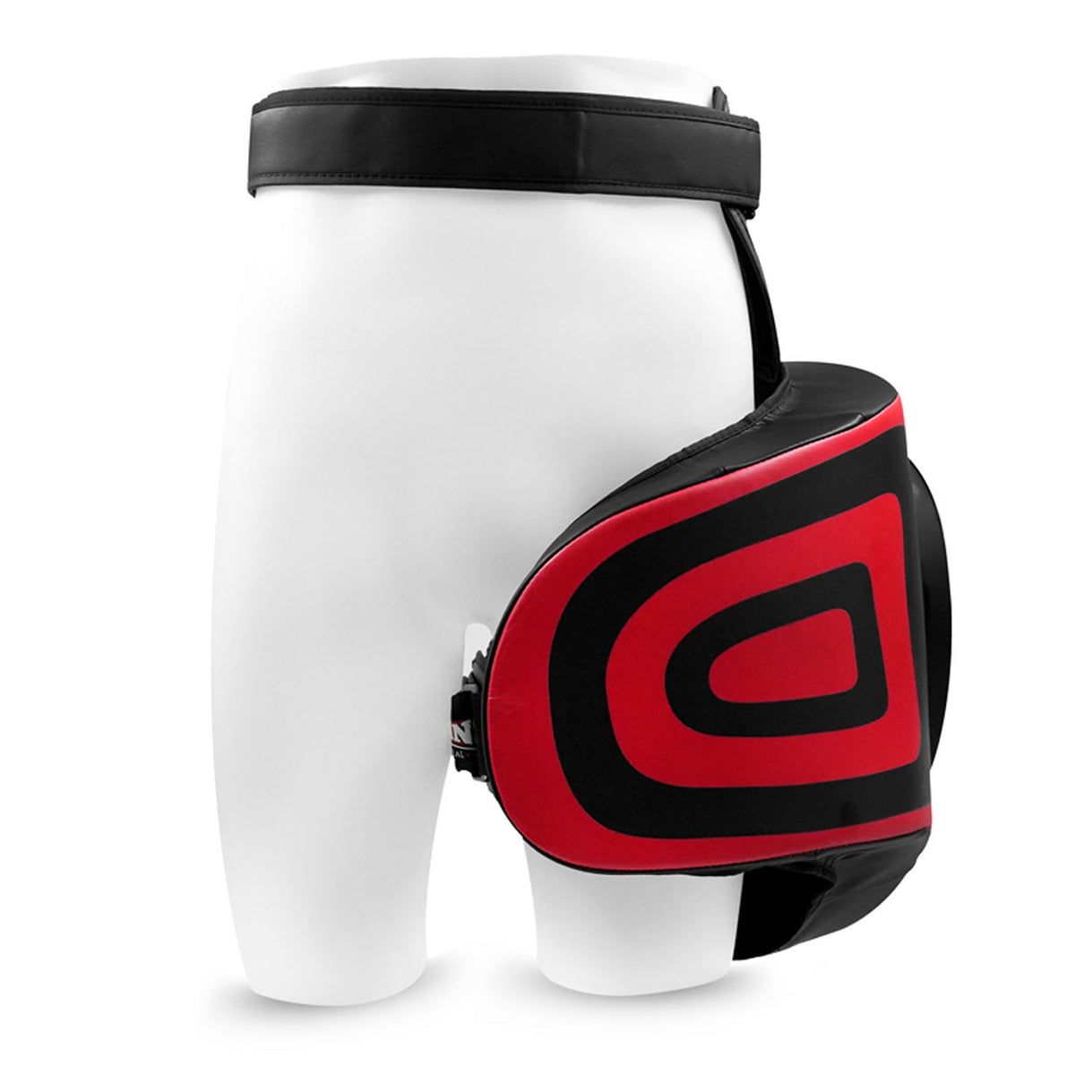 Twins Special TTS2 Thigh Pad - Black-Red (Single Pad, Left)