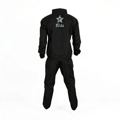 Fairtex VS3 Vinyl Sweatsuit - Black-Grey